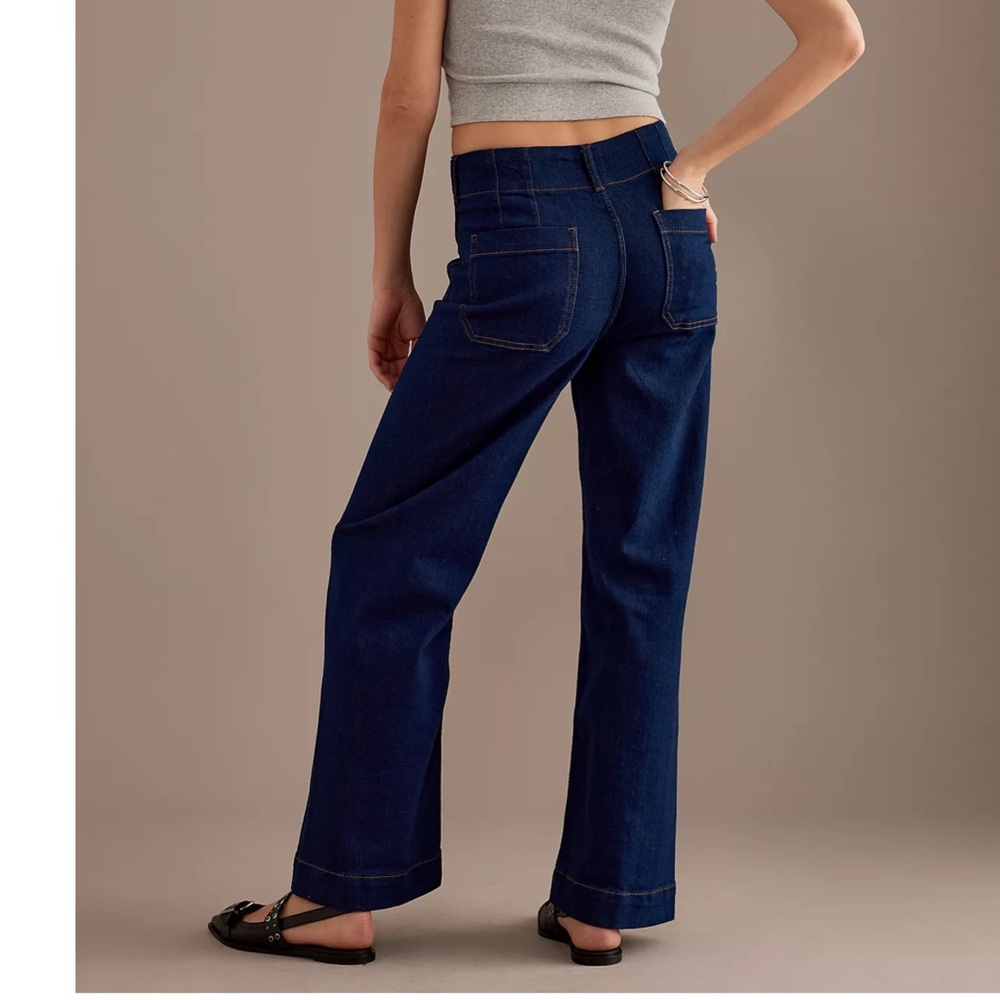 Maeve Collette full length denim pant - Picture 2 of 7